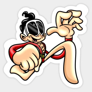 Plastic Man Sticker